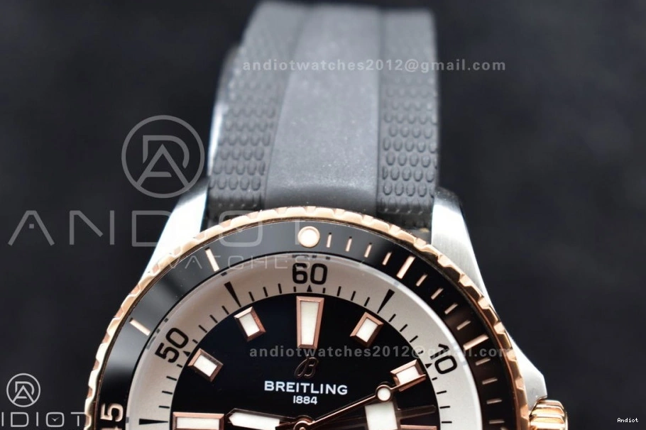 Edition Black Black Best BLSF Automatic Dial RG Rubber SS A2824 42 SuperOcean 1:1 on Strap 0227